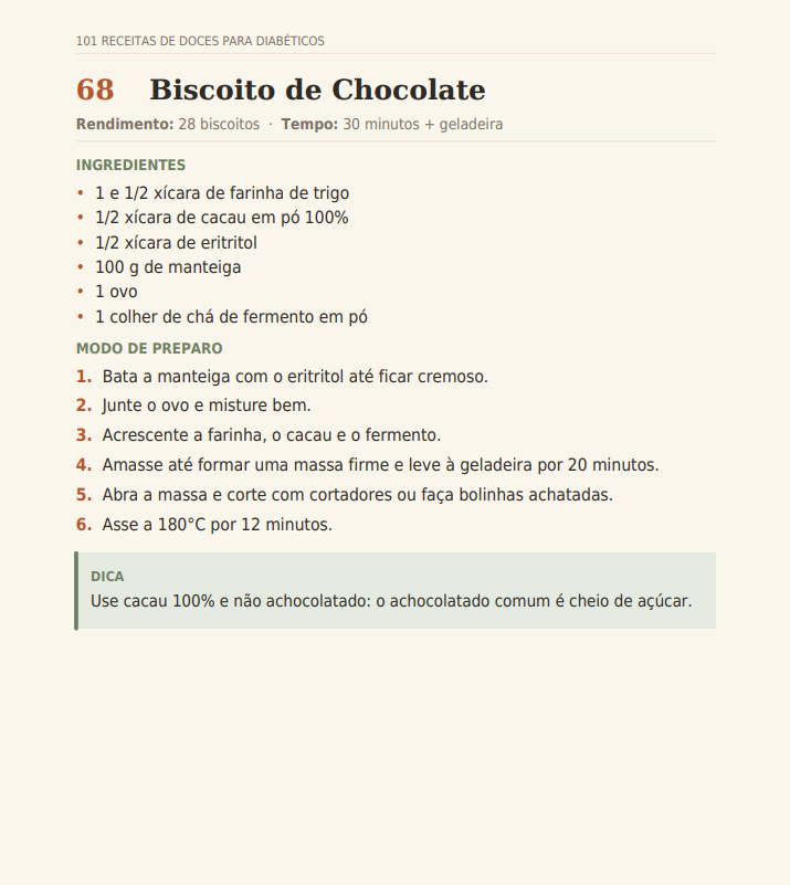 Biscoitos caseiros