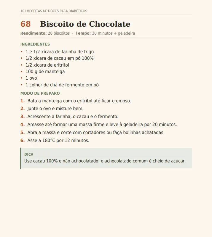 Biscoitos caseiros