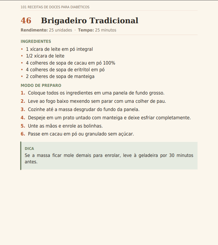 Brigadeiro tradicional